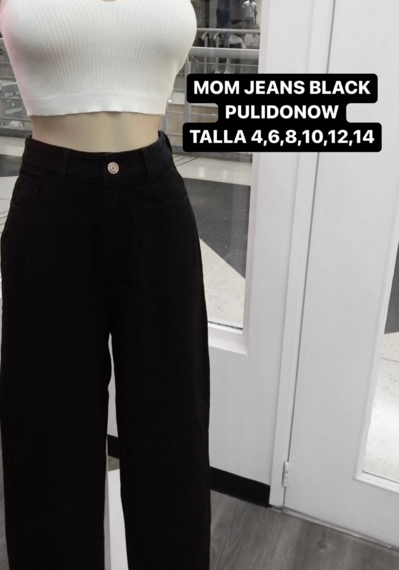 MOM JEANS PULIDONOW