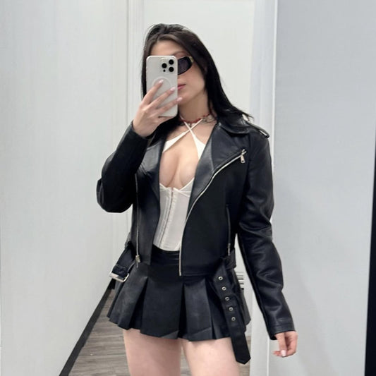 CHAQUETA DE CUERO